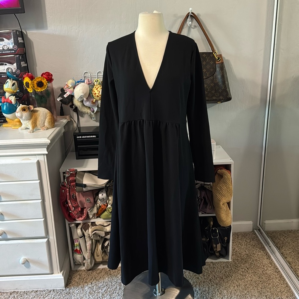 Black Zara Maxi Dress